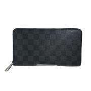 Pre-owned Fabric wallets Louis Vuitton Vintage , Black , Dames