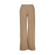 Taupe Casual Broek Amélie & Amélie , Beige , Dames