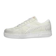 Retro Lage Sneakers Magic Basket Diadora , White , Dames