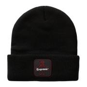 Zwarte Beanie Limited Edition Supreme , Black , Unisex