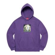 Beperkte oplage Hooded Sweatshirt Dusty Purple Supreme , Purple , Here...