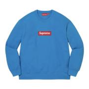 Blauwe Crewneck Limited Edition Fw22 Supreme , Blue , Heren