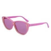 Roze Acetaat Zonnebril Karl Lagerfeld , Pink , Dames