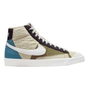 Premium Quilted Mid-Top Sneakers Nike , Multicolor , Heren