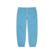 Limited Edition Pigment Gedrukte Sweatpant Supreme , Blue , Heren