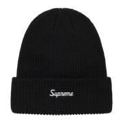 Beperkte Oplage Losse Maat Beanie Zwart Supreme , Black , Heren