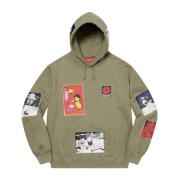 Beperkte oplage Hoodie Toshio Saeki Supreme , Green , Heren