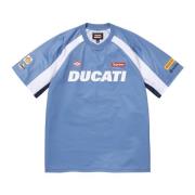 Beperkte Editie Ducati Voetbalshirt Blauw Supreme , Blue , Heren