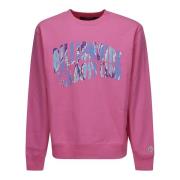 Roze Camo Logo Crew-Neck Sweatshirt Billionaire Boys Club , Pink , Her...