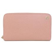 Pre-owned Leather wallets Gucci Vintage , Pink , Dames