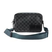 Pre-owned Fabric louis-vuitton-bags Louis Vuitton Vintage , Black , Da...