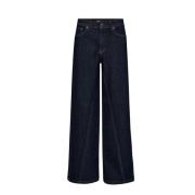 Panel Long Pant Dark Denim Co'Couture , Blue , Dames