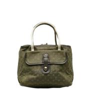 Pre-owned Fabric louis-vuitton-bags Louis Vuitton Vintage , Green , Da...