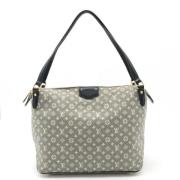 Pre-owned Canvas shoulder-bags Louis Vuitton Vintage , Gray , Dames