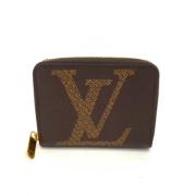 Pre-owned Canvas wallets Louis Vuitton Vintage , Brown , Dames