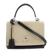 Pre-owned Fabric louis-vuitton-bags Louis Vuitton Vintage , Beige , Da...