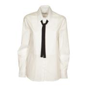 Witte Shirt Camicia Dondup , White , Dames