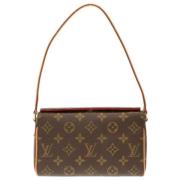 Pre-owned Fabric louis-vuitton-bags Louis Vuitton Vintage , Brown , Da...