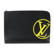 Pre-owned Fabric louis-vuitton-bags Louis Vuitton Vintage , Black , Da...