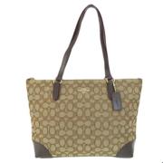 Pre-owned Canvas totes Coach Pre-owned , Brown , Dames