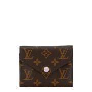 Pre-owned Canvas wallets Louis Vuitton Vintage , Brown , Dames