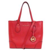 Pre-owned Leather totes Michael Kors Pre-owned , Red , Dames