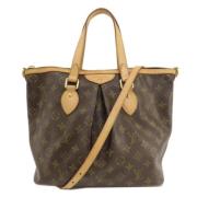 Pre-owned Canvas louis-vuitton-bags Louis Vuitton Vintage , Brown , Da...