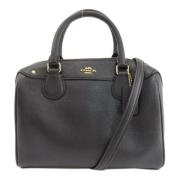 Pre-owned Plastic handbags Coach Pre-owned , Black , Dames