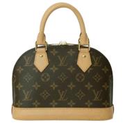 Pre-owned Fabric louis-vuitton-bags Louis Vuitton Vintage , Brown , Da...