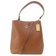 Pre-owned Leather totes Coach Pre-owned , Brown , Dames