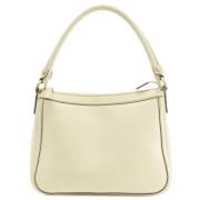 Pre-owned Leather shoulder-bags Gucci Vintage , Beige , Dames