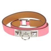 Pre-owned Metal hermes-jewelry Hermès Vintage , Pink , Dames