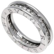 Pre-owned White Gold rings Bvlgari Vintage , Gray , Dames