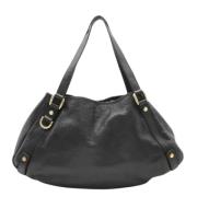 Pre-owned Leather gucci-bags Gucci Vintage , Black , Dames