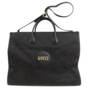 Pre-owned Nylon gucci-bags Gucci Vintage , Black , Dames