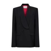 Zwarte Shawl Kraag Blazer Nina Ricci , Black , Dames