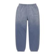 Beperkte oplage Indigo Sweatpant Geborsteld Fleece Supreme , Blue , He...