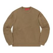 Beperkte oplage Tonal Applique Crewneck Supreme , Green , Heren