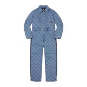 Gewatteerde Denim Overall Beperkte Oplage Supreme , Blue , Heren