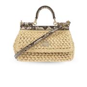 Sicily Kleine schoudertas Dolce & Gabbana , Beige , Dames