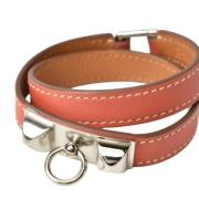 Pre-owned Leather hermes-jewelry Hermès Vintage , Pink , Dames