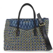 Pre-owned Fabric handbags Miu Miu Pre-owned , Blue , Dames