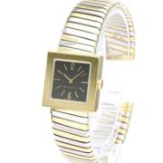 Pre-owned Yellow Gold watches Bvlgari Vintage , Black , Dames