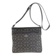 Pre-owned Canvas shoulder-bags Coach Pre-owned , Black , Dames