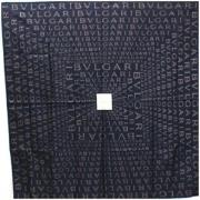 Pre-owned Silk scarves Bvlgari Vintage , Black , Dames