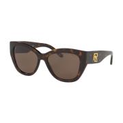 Bruine Dames Zonnebril Ralph Lauren , Brown , Dames