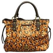 Pre-owned Fabric totes MCM Pre-owned , Brown , Dames