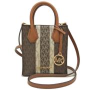 Pre-owned Leather handbags Michael Kors Pre-owned , Brown , Dames