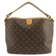 Pre-owned Canvas totes Louis Vuitton Vintage , Brown , Dames