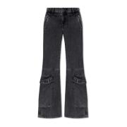 Jeans D-Poky-S Diesel , Gray , Dames